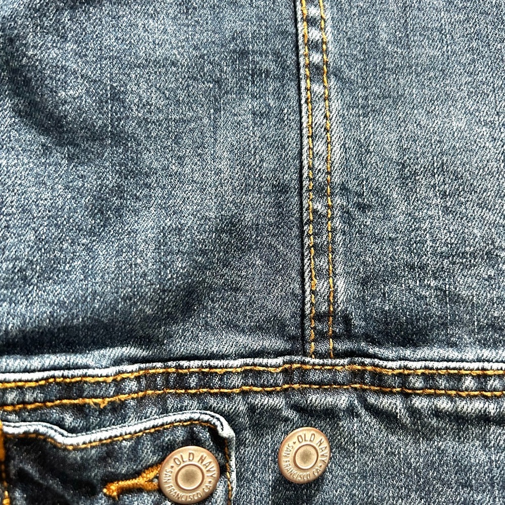 Old Navy Blue jean jacket size xs - Picture 10 of 10